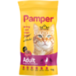 Pampers Pamper Gourmet Meat Feast Flavoured Cat Food 1KG