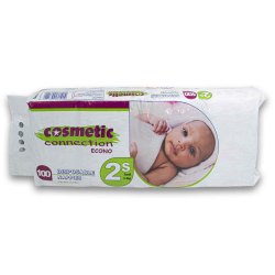 Baby Economy Disposable Nappies For Boys & Girls 100 Pack - Small 3-5KG