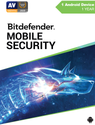 BitDefender Mobile Security 2021 - 1 Android User 1 Year