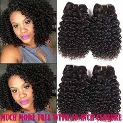 Brazilian Hair 4 Bundles 10 Inch Short Kinky Curly Human Hair Extension 10A  Brazilian Curly Hair Weave Unprocessed Natural Color Virgin Kinky Curly Hair  Prices | Shop Deals Online | PriceCheck