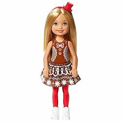Chelsea Dolls Barbie Christmas In Gingerbread Dress