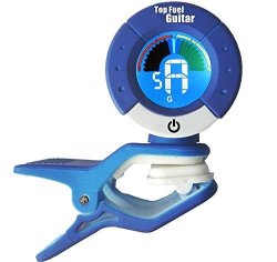 TOP Fuel Guitar Clip-on Tuner For Guitar Ukulele Bass Violin Mandolin Banjo Tight Chromatic Tuning For All Instruments
