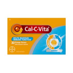 Cal-c-vita Orange Flavoured Vitamin C And Zinc 30 Pcs