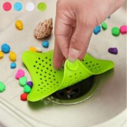 Rubber Starfish Drain Hair Strainer Bath Shower Sewer Cover Hairs Filter