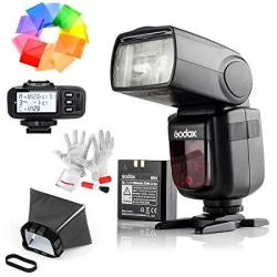 GODOX Ving V860iis 2.4g Gn60 Ttl Hss 1 8000s Li-on Battery Camera Flash Speedlite With X1t-s Wireless Flash Trigger For Sony - 1.5s Recycle Time