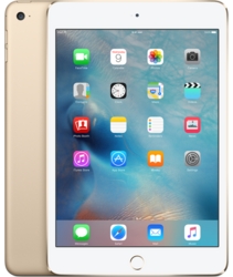 Apple iPad Mini 4 7.9" 128GB Gold Tablet with Wi-Fi & 3G LTE