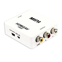 HDMI To Av Converter Amalink MINI HDMI To Av Cvbs Composite Video Signal HD 1080P Video Adapter Female To Female