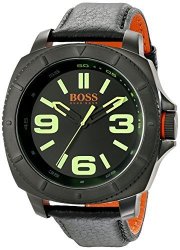 Boss Orange Men's 1513163 Sao Paulo Analog Display Japanese Quartz Black Watch
