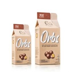 Orbs 70% Dark Chocolate 195G