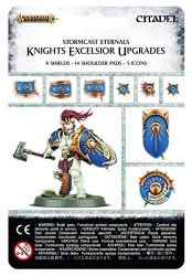 Games Workshop Warhammer 40K Age Of Sigmar Stormcast Eternals Knights Excelsior Upgrades By