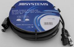JB Systems Combi Cable Iec xlr-3m