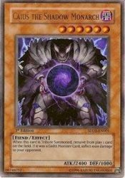 Yu-gi-oh - Caius The Shadow Monarch SDDE-EN001 - Structure Deck The Dark Emperor - 1ST Edition - Ultra Rare