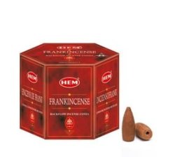 Back Flow Incense Cones - Frankincense - 40 Cones - 2 Pack