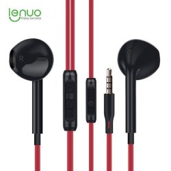 Lenuo El-51 3.5mm Universal Stereo In-ear Earphone With Mic For Xiaomi Samsung