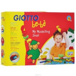 Giotto Be-be My Modelling Snail 6pc