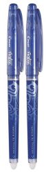 Frixion Point 0.5MM Erasable Pen Pack Of 2 - Blue