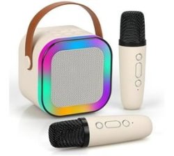 Karaoke Machine For Kids& Adults MINI Portable Blue-tooth Karaoke Speaker Wi