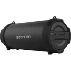 Astrum ST330 Tws True Wireless Round Barrel Speaker Black
