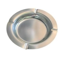 Ashtray Stainless Steel Round 11CM