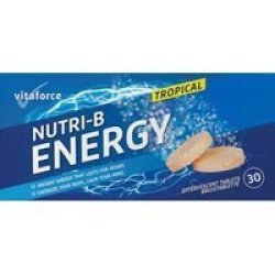 Nutri-b Energy Tropical 30 Effervescent Tablets