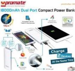 Promate Provolta-18 18000mAh Dual Port Compact Power Bank