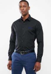 Mcneill Long Sleeve Styled Shirt - Black