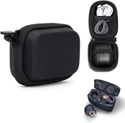 Casesack True Wireless Earbuds Case For Jabra Elite 75T Elite 65T Elite Active 65T Elite Sport True Wireless Earbuds Mesh Pocket For Cable And