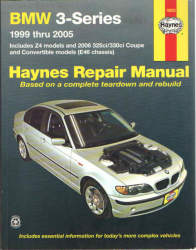 Haynes Repair Manual Bmw E46 3-series 1999-2005
