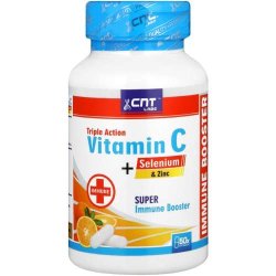 CNT Labs Triple Action Vitamin C + Selenium & Zinc 60 Capsules