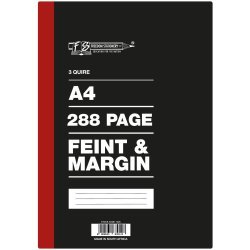A4 Counter Book 3 Quire 288 Pages