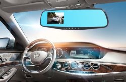 Car Driving Recorder 1080P High-definition Single-lens Rearview Mirror Night Vision MINI Car One Mac