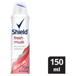 Women Fresh Musk Antiperspirant Deodorant Body Spray 150ML