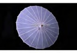 Parasols Wedding Umbrellas - Large 80cm - Plain White
