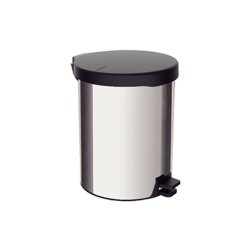 Stainless Steel And Plastic Bin 5L