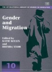 Gender and Migration The International Library of Studies on Migration, 10
