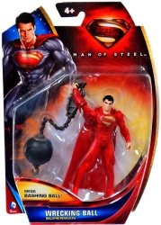 MAN Of Steel Movie Basic Action Figure Wrecking Ball Super