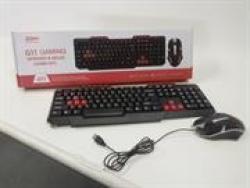 G11 Gaming Wired 114 Keys USB Keyboard And Ergonomic Rgb LED USB Wired 2 Button With Scroll Wheel 1000 Dpi Optical Mouse Combo
