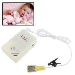 Svy001b Adult Baby Bedwetting Enuresis Urine Bed Wetting Alarm +sensor With Clamp White