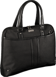 Rose Ladies Shoulder Sling Nylon Bag Corporate Black - Fits 15.6 Notebooks 46 X 31.5 X 10.5CM 1