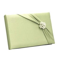 Ivy Lane Design Garbo Collection Wedding Guest Book Lime Green