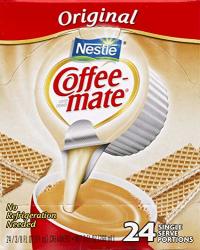 Coffee Mate The Original Liquid Coffee Creamer 24 Ct. Box Non-dairy Lactose Free Creamer