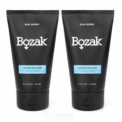 Bozak Men's Antifungal Menthol Cream For Jock Itch And Athlete's Foot Treatment And Prevention - 2% Miconazole Nitrate - Double Pack