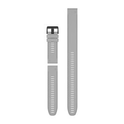 Garmin Quickfit 26 Watch Bands - Powder Gray Silicone 3-PIECE Set