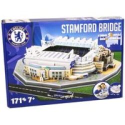 Nanostad Chelsea Stamford Bridge Stadium 3d Puzzle - 171 Piece