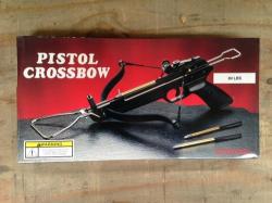 Pistol Crossbow 80 Lb With 2 + 10 Aluminium Bolts