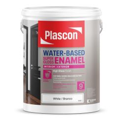 Enamel Paint Water Based Super Gloss Brown 5L