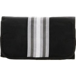Clicks Guy Pinot H bag Black & Grey Stripe