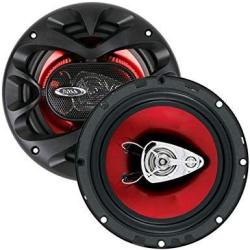 Boss Audio Systems CH6530 Car Speakers - 300 Watts Of Power Per Pair And 150 Watts Each 6.5 Inch Full Range 3 Way Sold In Pairs