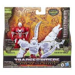 - Rise Of The Beasts - 12CM Beast Combiner - Arcee & Silverfang Figures