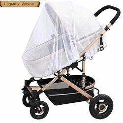 Baby Mosquito Net Insect Netting For Baby Stroller Infant Carriers Car Seats Cradles - Universal Size Elastic Breathable